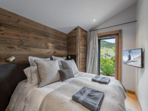 Chalet à Megève avec Wellness: 6 adultes, 4 enfants, ascenseur, terrasse, cheminée, accès sauna/piscine - FR-1-569-56